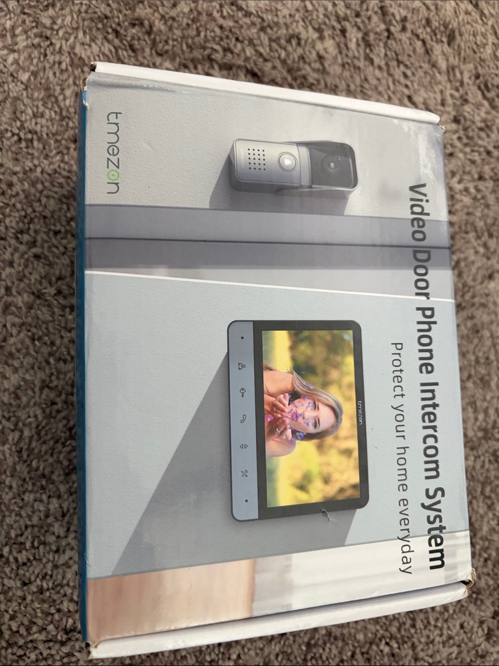 Video Door Phone Intercom System - White 7-inch Display